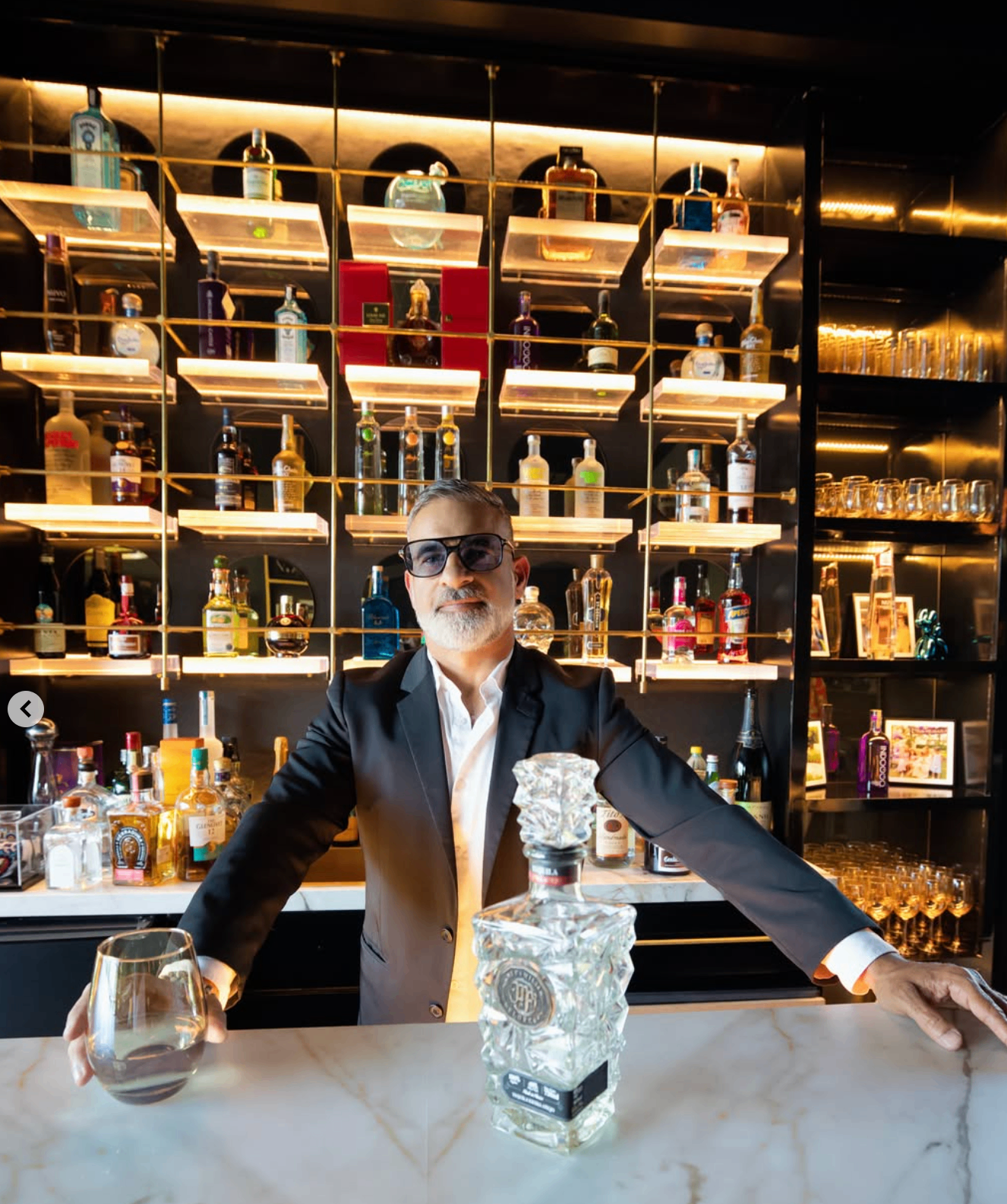 Bar lounge portrait