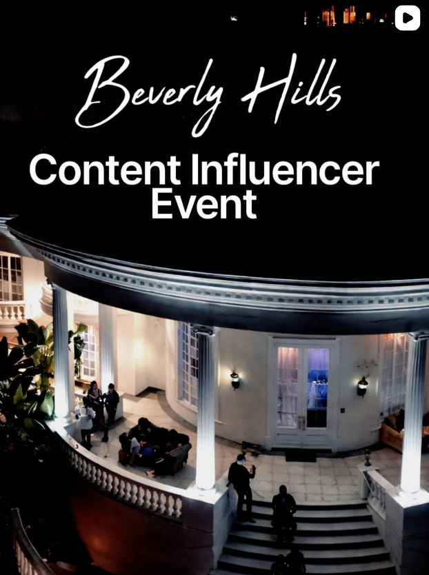 Beverly Hills content influencer event